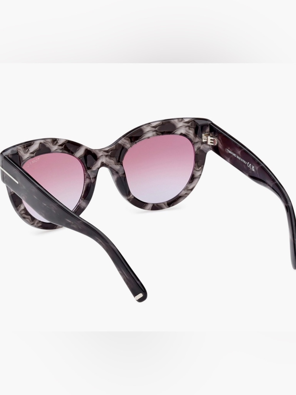 Tom Ford ‘Lucilla’ 51 mm Gradient Cat Eye Sunglasses - Picture 3 of 15